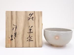 萩焼　江月造　茶碗